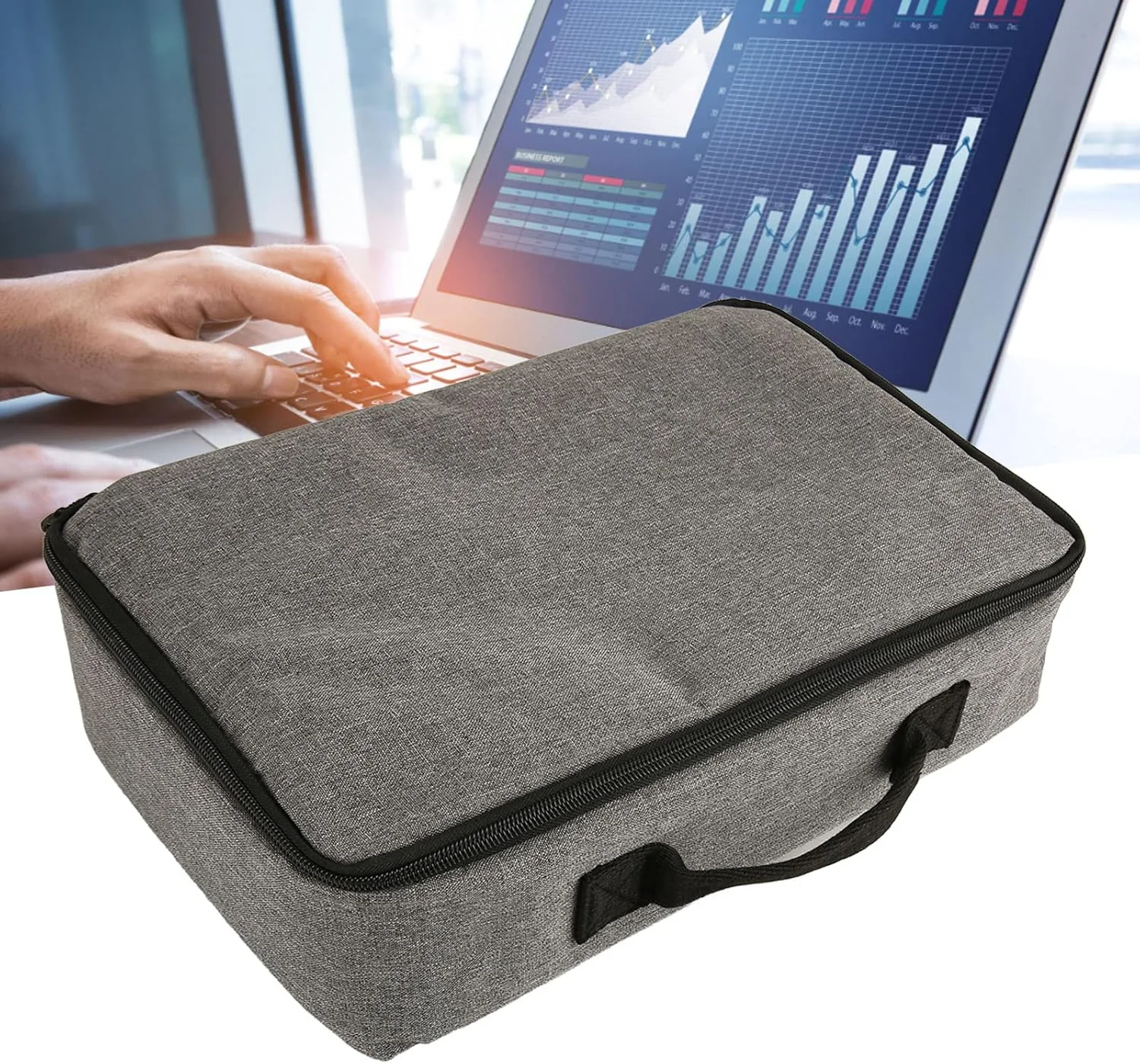 کیف پروژکتور Jaerb، کیف حمل پروژکتور قابل حمل با دسته محکم و چند منظوره برای مسافرت