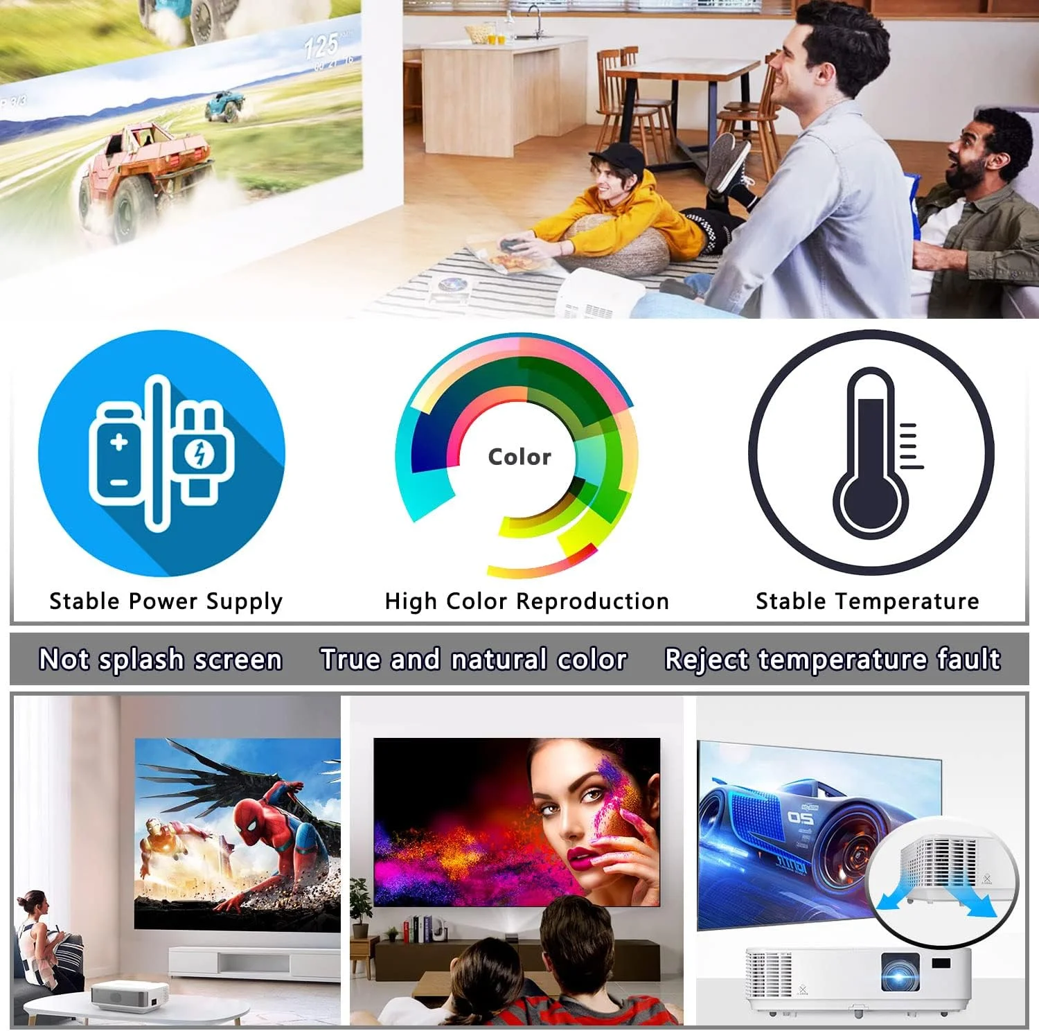 لامپ پروژکتور مدل RLC-108 جایگزین با محفظه برای پروژکتور VIEWSONIC PA500S PA500X PA502ES PA502XE PA503S PA503SP PA503X PA503XP PG603X PS501X PS600X VS16905 VS16909