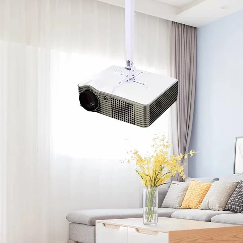 پایه نصب پروژکتور KASTWAVE برای سقف یا دیوار، پایه پروژکتور جهانی با 3 حالت، ±15° شیب - چرخش 360° - تا 15 کیلوگرم برای پروژکتور LCD DLP