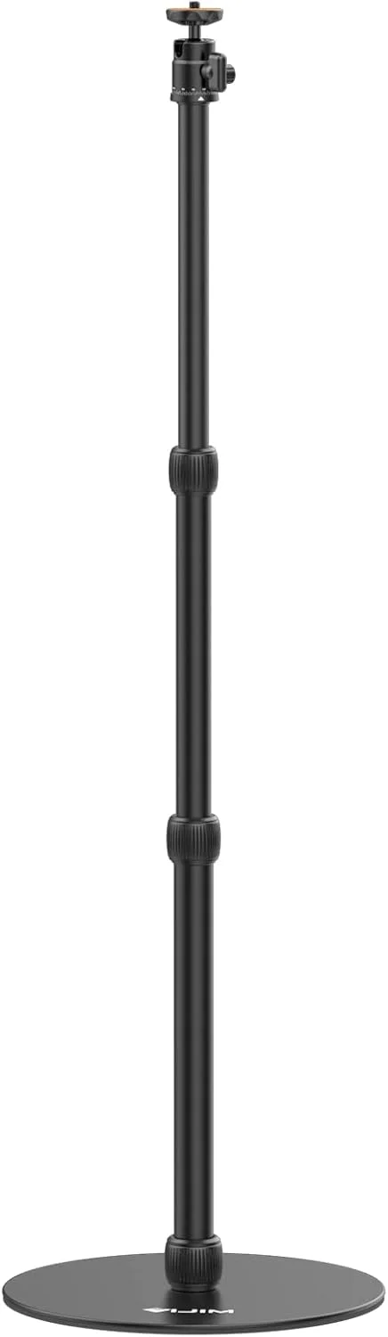 پایه زمینی آلومینیومی پروژکتور jusmo LS09 برای پروژکتورهای ویدیویی Nebula/XGIMI/سایر، پایه دوربین Mevo، قابل تنظیم 42-88 سانتی متر، سازگار با پروژکتور/دوربین/تلفن/GoPro/وب کم/چراغ ها