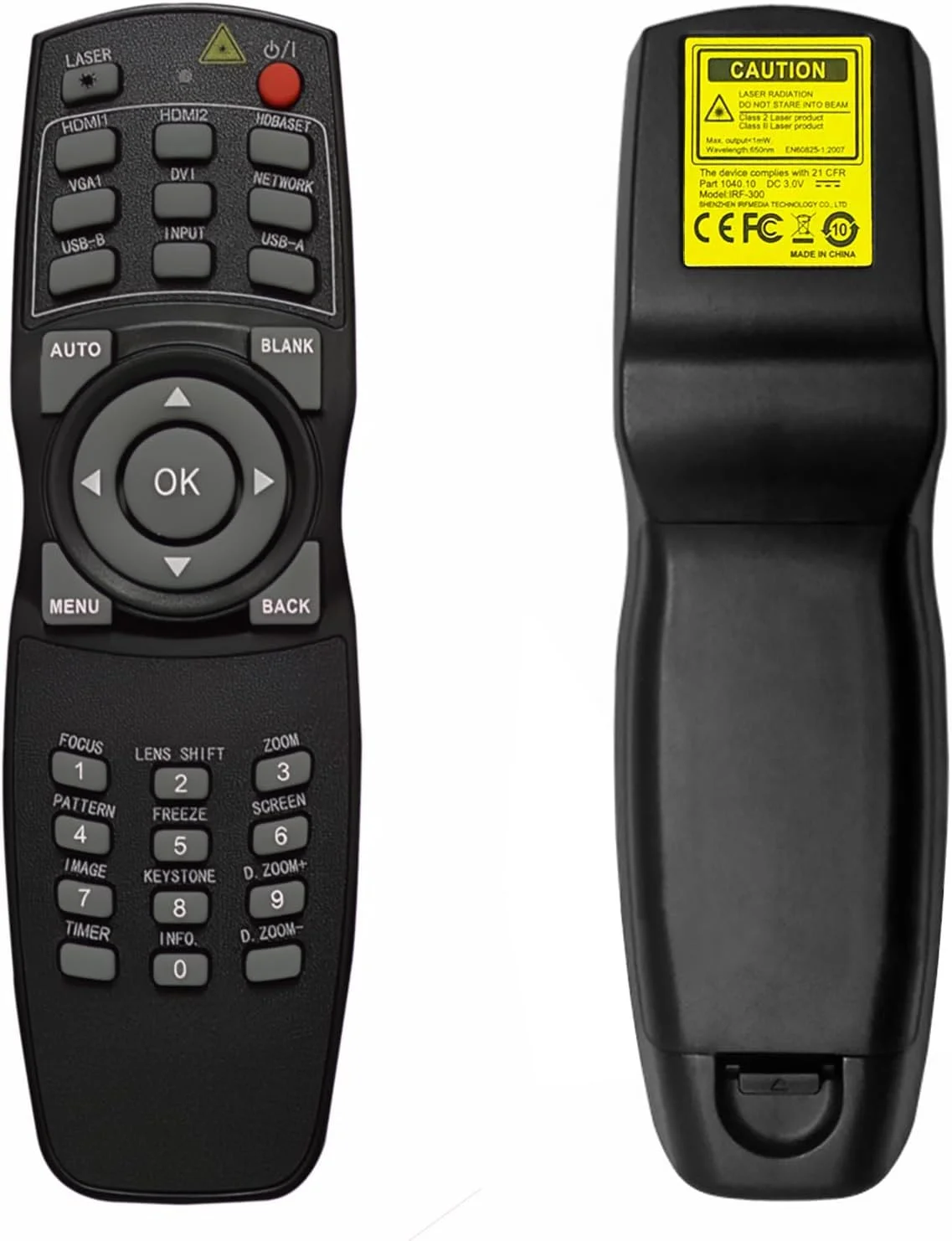 ریموت کنترل جایگزین برای پروژکتور، سازگار با پروژکتورهای Eiki EK-850LU, EK-900LU, EK-1000LU, EK-1100LU, EK-1300LU