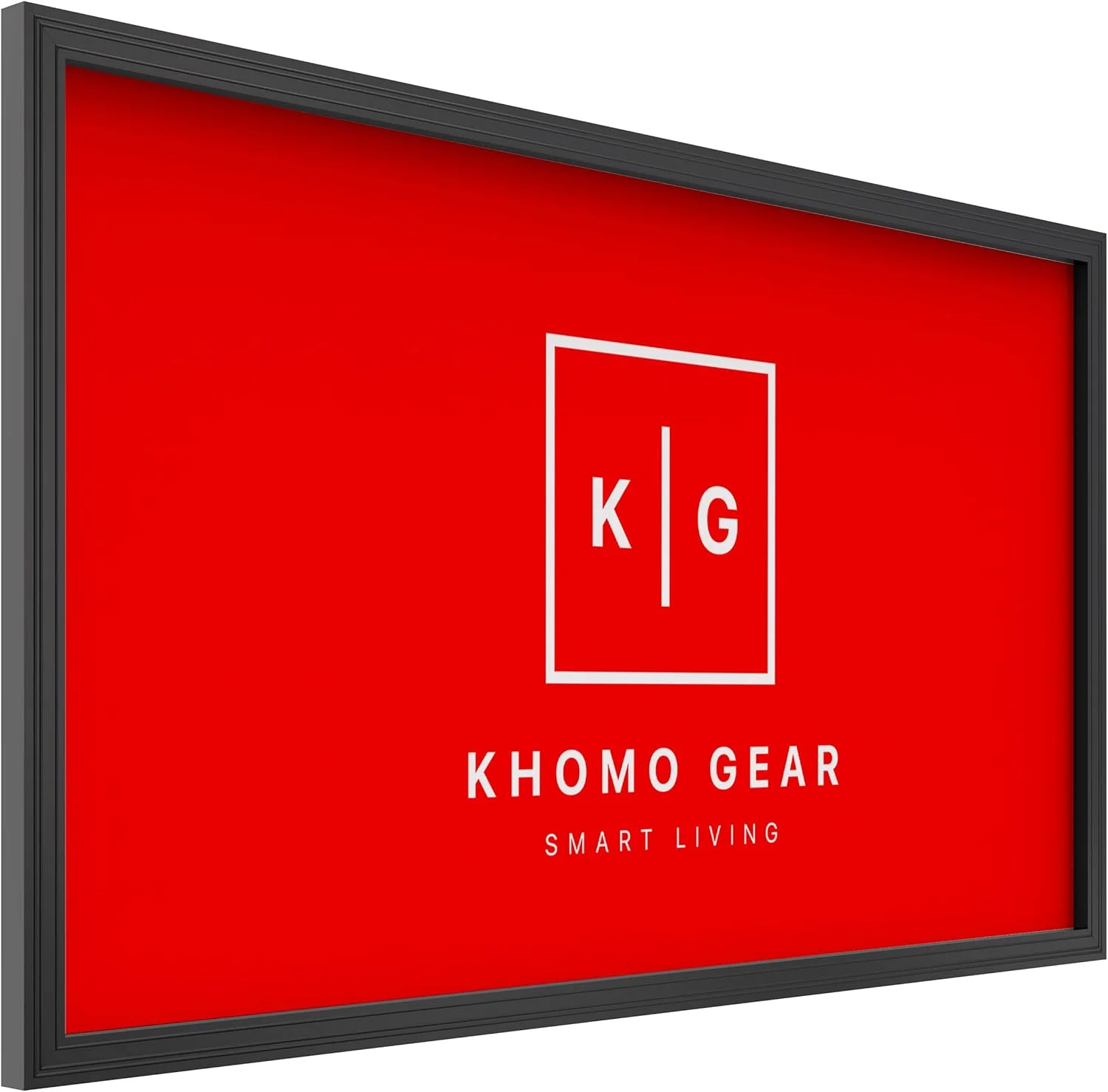 پرده نمایش ثابت 100 اینچی KHOMO GEAR - نصب روی دیوار - 4K - 8K Ultra HD، HDTV، HDR و Active 3D، Ultra Short Throw - فرمت 16:9