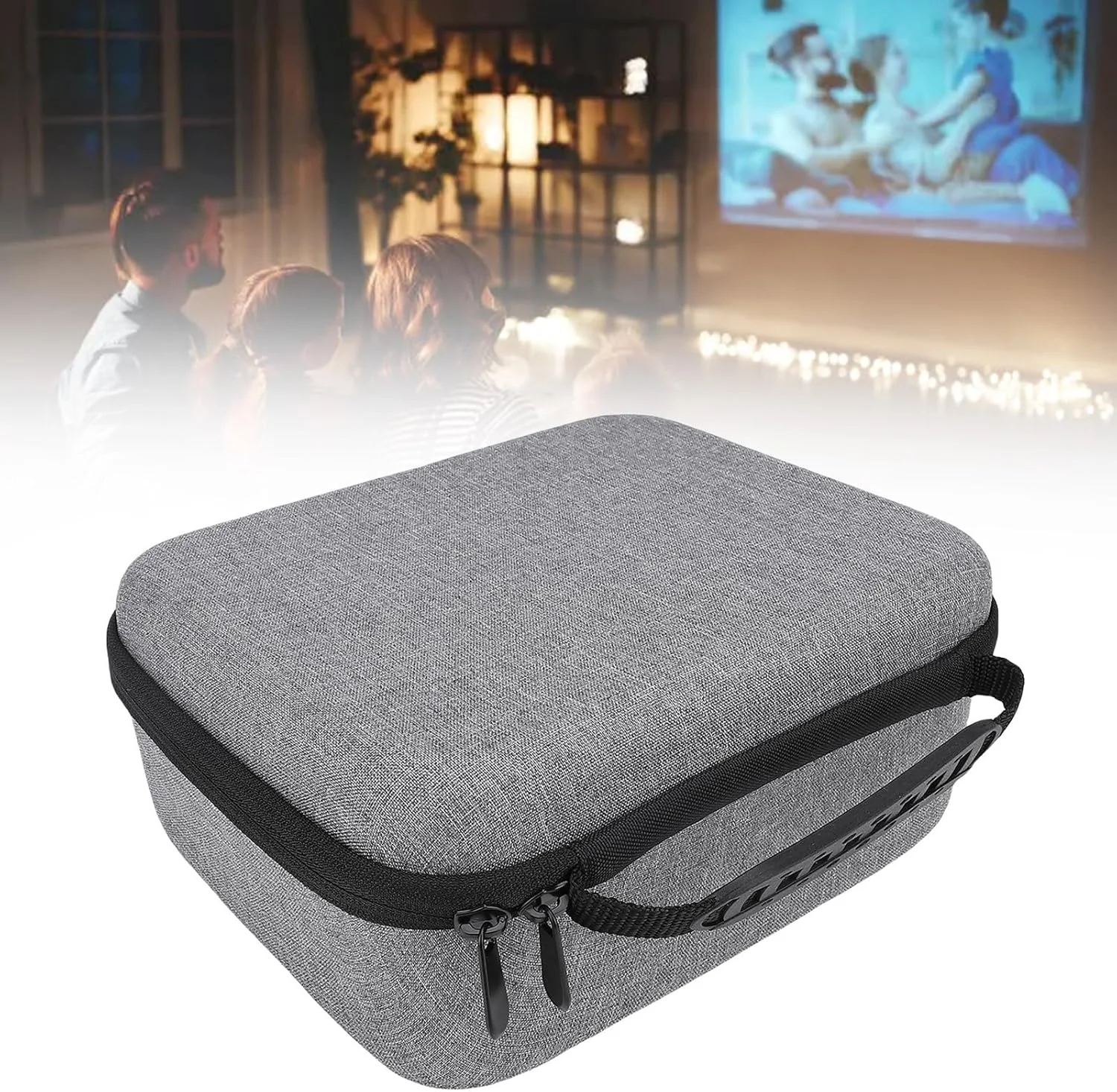 کیف حمل سخت پروژکتور LICAEVEY، کیف نگهداری پروژکتور برای PLAY6، کیف حمل محافظ مسافرتی هارد شل EVA، کیف نگهداری ضد آب و ضد ضربه