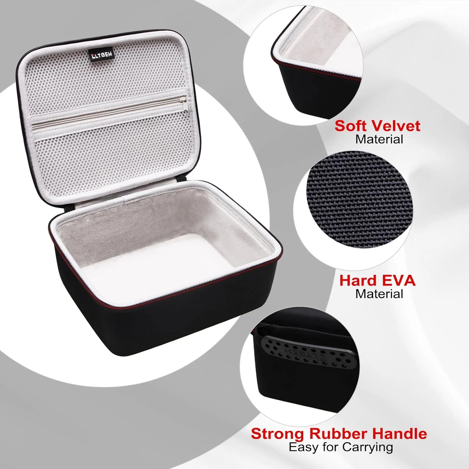 کیف سخت EVA مدل LTGEM برای مینی پروژکتور PVO - کیف محافظ حمل و نگهداری مسافرتی