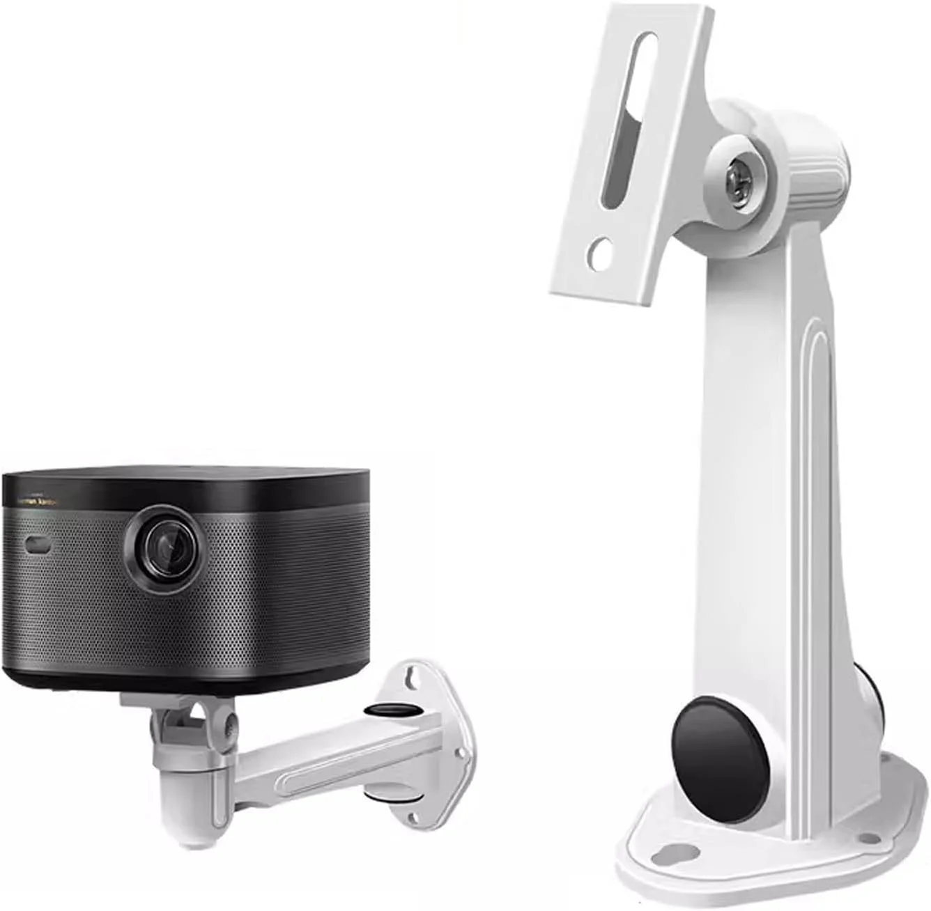 پایه دیواری پروژکتور سقفی کنار تخت، براکت های نصب دیواری جهانی برای پروژکتورها (سایز : B)