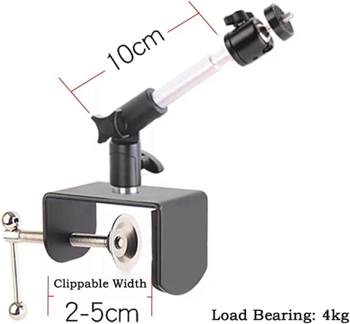 پایه پروژکتور دیواری جمع شونده MENG LI-2024، هوم اکستنشن، قاب پایه یونیورسال برای پروژکتورهای کنار تخت و اتاق خواب (رنگ: A)