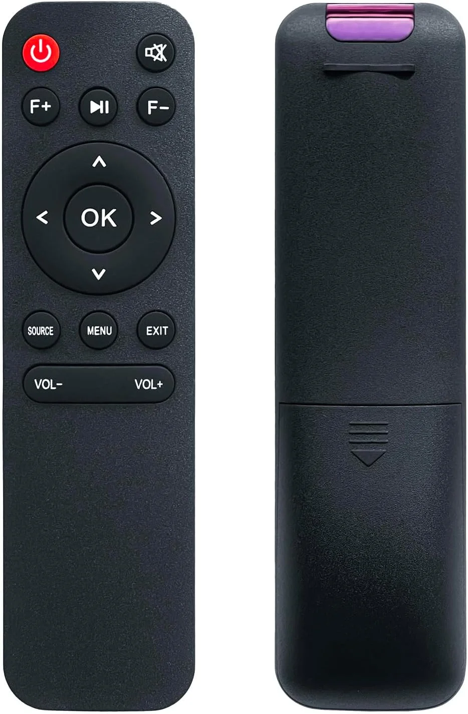 ریموت کنترل جایگزین برای مینی پروژکتور، سازگار با پروژکتورهای Lisowod L02، ONOAYO AY3 و Salange P90A.