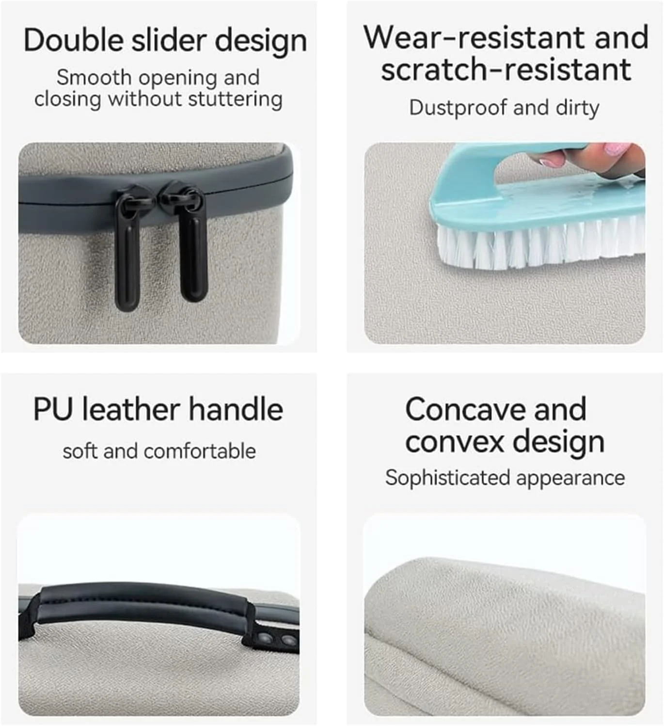 کیف حمل MOLOR برای پروژکتور سامسونگ The Freestyle، سازگار با پروژکتور هوشمند قابل حمل The Freestyle، جعبه نگهداری محافظ EVA سخت 360 درجه، کیف مسافرتی