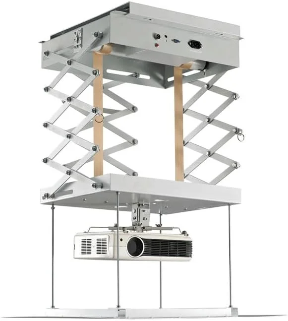 بالابر برقی پروژکتور، مناسب برای پروژکتورها تا وزن 20 کیلوگرم، کنترل از راه دور، طول حرکت 200 سانتی متر | TF-PL200