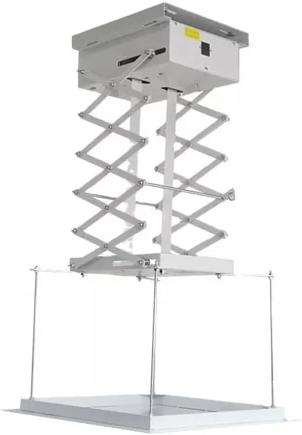 بالابر برقی پروژکتور، مناسب برای پروژکتورها تا وزن 20 کیلوگرم، کنترل از راه دور، طول حرکت 200 سانتی متر | TF-PL200