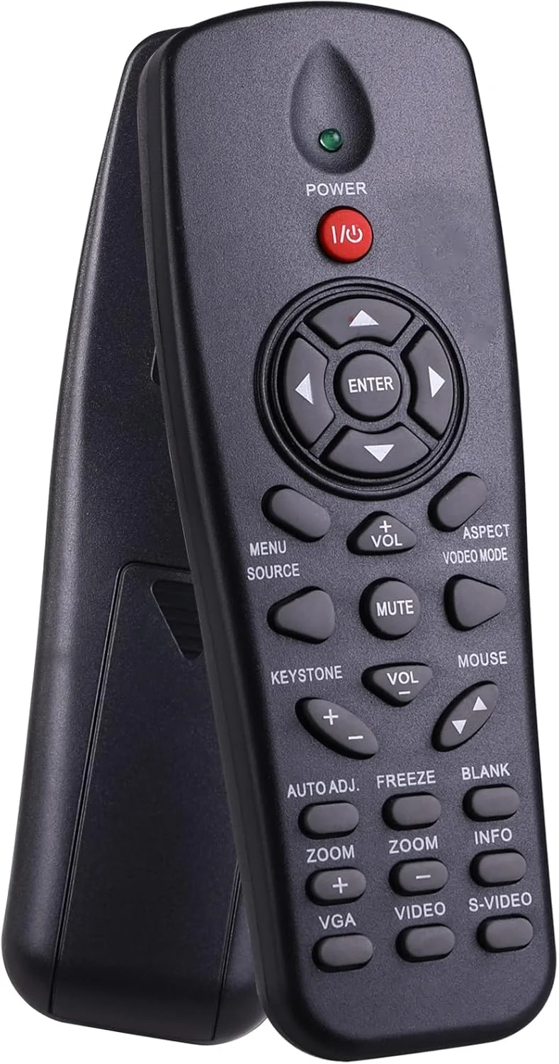 ریموت کنترل پروژکتور Oxumii برای OPTOMA DS327 DS329 DS551 DX327 DX329 DX551 ES550 ES551 و پروژکتورهای CASIO XJ-F10X CASIO XJ-F20XN CASIO XJ-F200WN CASIO XJ-F210WN Casio XJ-F100W, XJ-F10X, XJ-F200WN, XJ-F20XN, XJ-F210WN, XJ-UT310WN, XJ-V100W, XJ-V10X, XJ-V110W PLC-SW20AR PLC-SW20A PLC-SW20 PLC-WK2500 PLC-XC56 PLC-XD2200 PLC-XD2600 PLC-XE33 PLC-XE34 PLC-XK2200 PLC-XK2600 PLC-XK3010 PLC-XL20 - CHASSIS XL2000 PLC-XL20 - CHASSIS XL2001 PLC-XR201 PLC-XR251 PLC-XR301 PLC-XU41