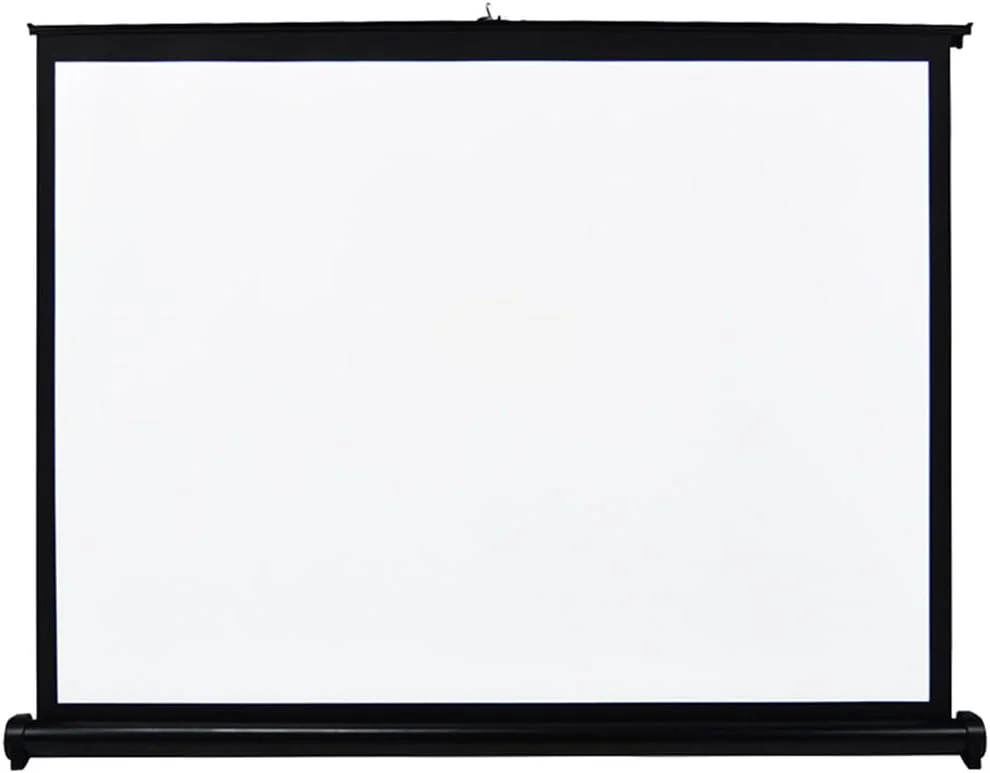 پرده نمایش قابل حمل HD تاشو، نصب روی دیوار، مناسب برای سینمای خانگی، دفتر کار، فیلم، داخل و خارج از منزل