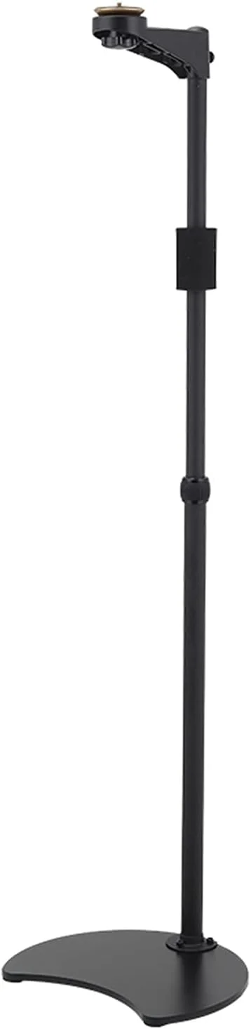 پایه پروژکتور، پایه نگهدارنده پروژکتور، پایه ایستاده پروژکتور با سر چرخان 360 درجه و طول قابل تنظیم 60 تا 150 سانتی متر، تحمل وزن 5 کیلوگرم، پایه جهانی پروژکتور مشکی