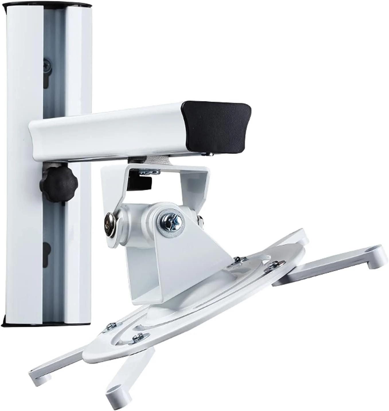 پایه پروژکتور، براکت پروژکتور، مانت پروژکتور، مانت سقفی/دیواری پروژکتور با قابلیت چرخش 360 درجه، پایه نصب با ظرفیت بارگیری 13.5 کیلوگرم، پایه پروژکتور مشکی