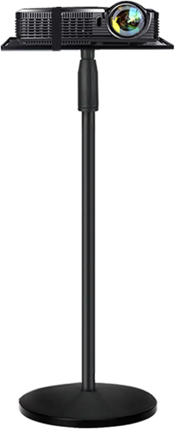 پایه نگهدارنده پروژکتور، پایه ایستاده پروژکتور، پایه زمینی پروژکتور، پایه میز کامپیوتر برای استیج یا استودیو با قابلیت تنظیم ارتفاع 76 تا 130 سانتی متر، پایه جهانی پروژکتور