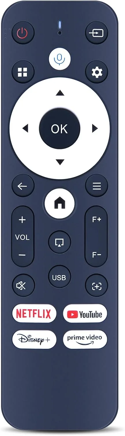 ریموت کنترل جایگزین پروژکتور، سازگار با پروژکتور هوشمند 4K Futuzen P30، برای Magcubic L018، جستجوی صوتی