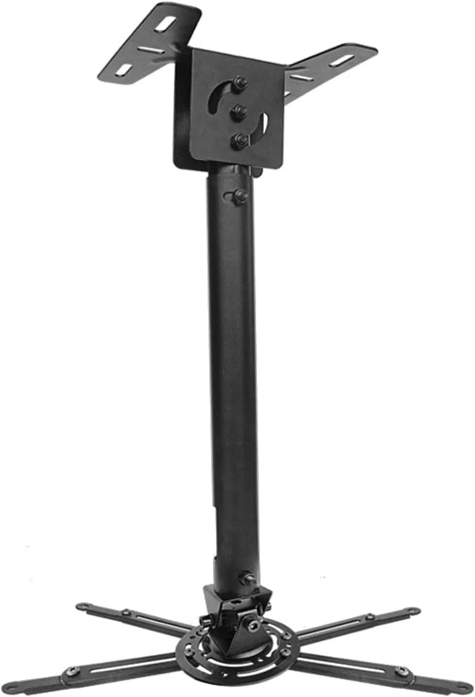 پایه پروژکتور، نگهدارنده پروژکتور، پایه دیواری پروژکتور با استحکام بالا، مناسب اتاق نشیمن، اتاق خواب، اتاق جلسات، آویز پروژکتور مشکی، قفسه پروژکتور، براکت پروژکتور