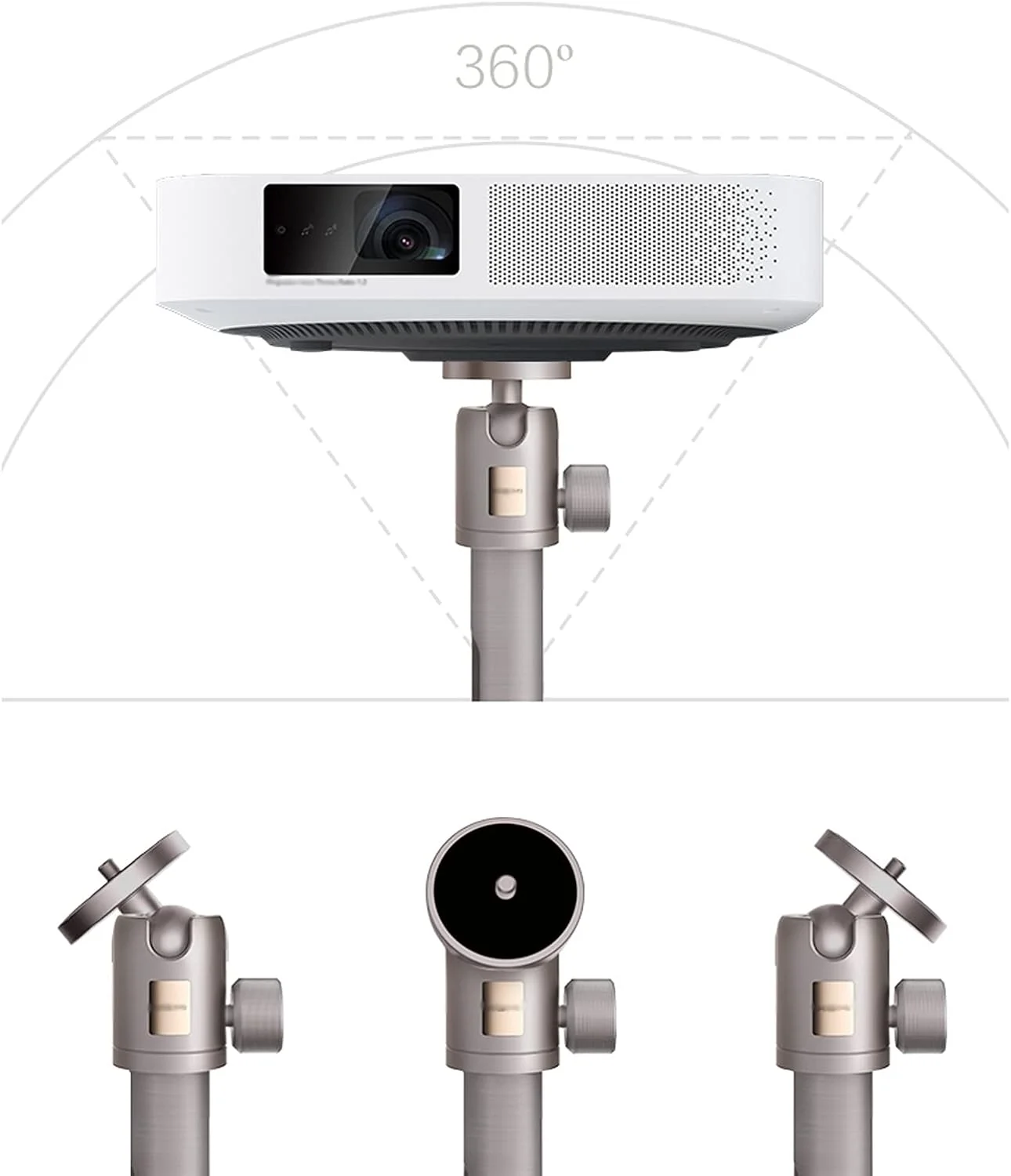 پایه پروژکتور، براکت نصب پروژکتور، پایه نگهدارنده پروژکتور، پایه ایستاده پروژکتور، قابل تنظیم زاویه، چرخش 360 درجه، ارتفاع 30 تا 100 سانتی متر، نقره ای، مناسب برای دفاتر پایه پروژکتور، براکت نصب پروژکتور، پایه نگهدارنده پروژکتور، پایه ایستاده پروژکتور، قابل تنظیم زاویه، چرخش 360 درجه، ارتفاع 30 تا 100 سانتی متر، نقره ای، مناسب برای دفاتر
