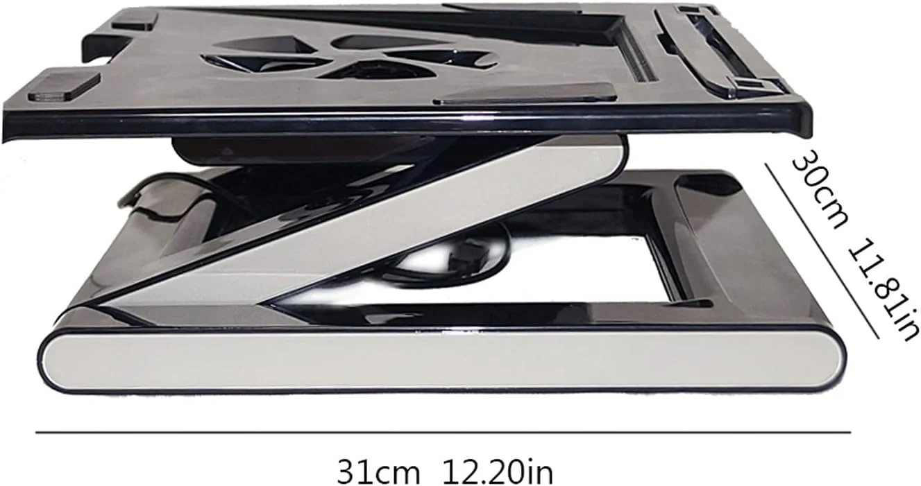 پایه پروژکتور، براکت نصب پروژکتور، پایه نگهدارنده پروژکتور، پایه ایستاده پروژکتور با ارتفاع قابل تنظیم برای خانه و دفتر، ظرفیت بارگیری 5 کیلوگرم (مشکی)