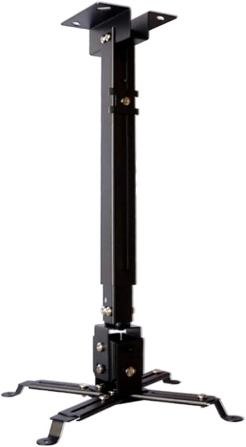 پایه پروژکتور، براکت نصب پروژکتور خانگی، پایه پروژکتور جهانی با قابلیت تنظیم ارتفاع، پایه پروژکتور دیواری سقفی، پایه پروژکتور مشکی مناسب دفتر کار