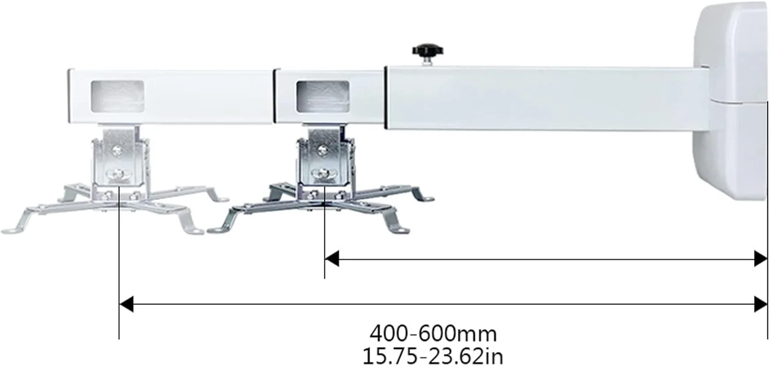 پایه نصب پروژکتور، قاب نصب پروژکتور، بازوی قابل افزایش پایه سقفی، پایه دیواری قابل تنظیم، مناسب برای دفتر کار خانگی، پایه پروژکتور قابل تنظیم