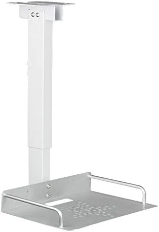 کیت براکت نصب پروژکتور، پایه پروژکتور جهانی برای سقف یا دیوار، برای پروژکتورها/دوربین های مداربسته/DVR (نقره ای) (اندازه: 45-56 سانتی متر)