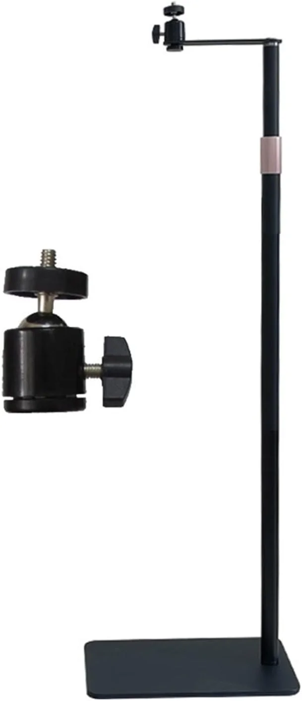 پایه رومیزی پروژکتور، پایه نگهدارنده پروژکتور قابل حمل، ارتفاع قابل تنظیم با قابلیت چرخش 360 درجه برای اکثر مینی پروژکتورها (مدل A)