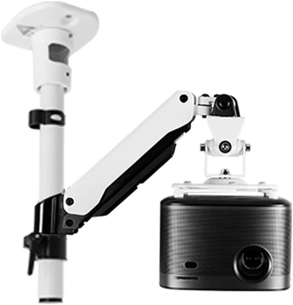 پایه پروژکتور، براکت پروژکتور، آویز پروژکتور دیواری، آویز پروژکتور، پایه چرخشی تلسکوپی شناور با فشار هوا، پایه پروژکتور جهانی، تک رنگ-A