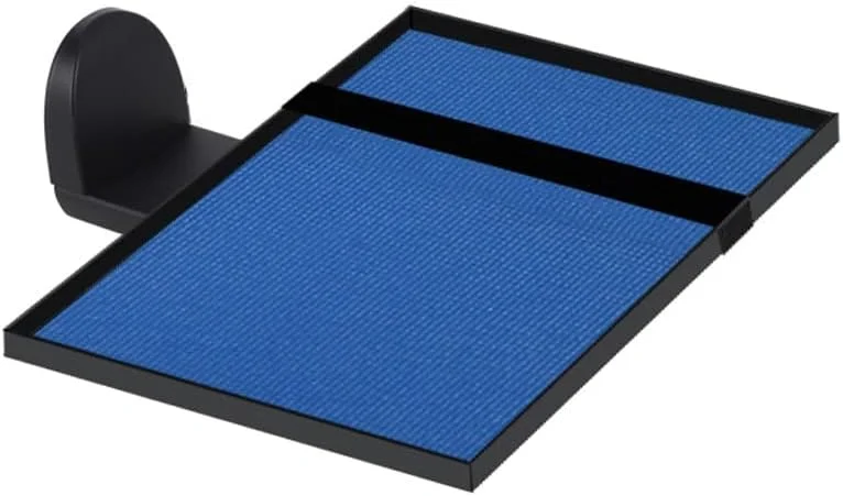 پایه پروژکتور، براکت دیواری پروژکتور، سینی براکت، قفسه جمع شونده، سینی با ابعاد 36 * 26 سانتی متر، مناسب برای سینمای خانگی، دفتر کار، نمایشگاه، پایه پروژکتور قابل تنظیم