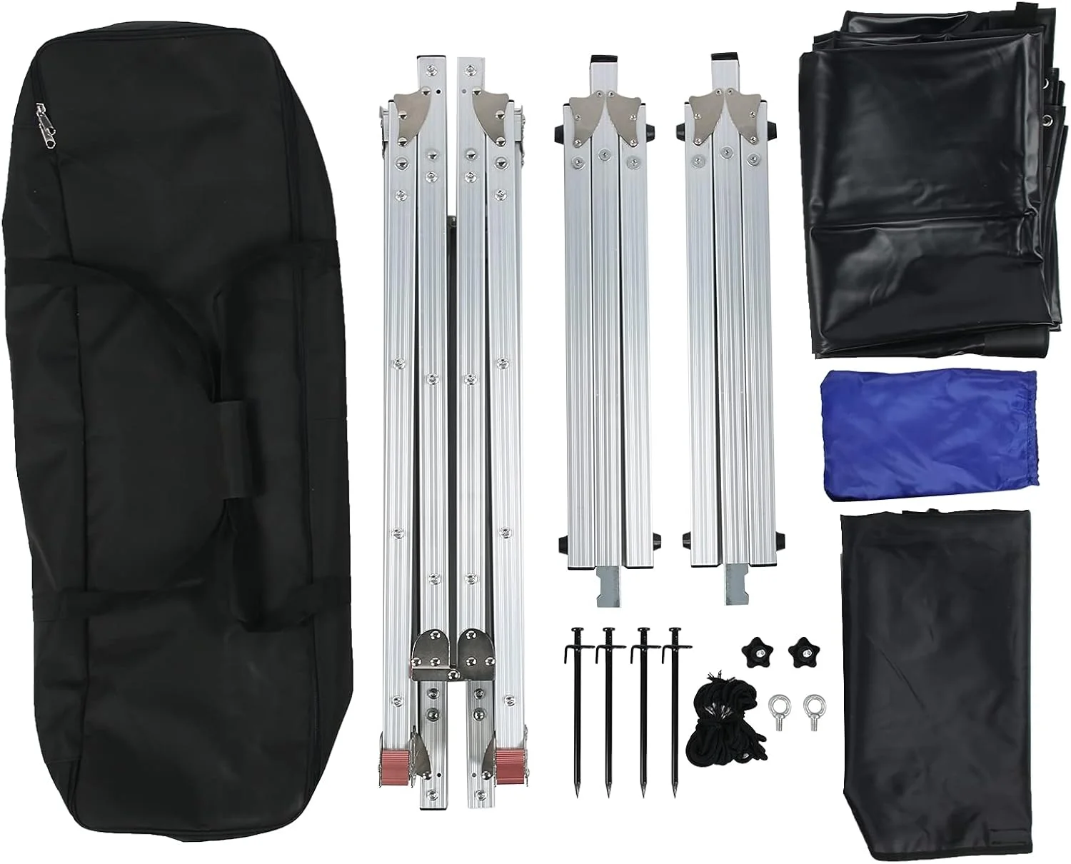 پرده نمایش پروژکتور ۱۰۰ اینچی، نسبت تصویر ۱۶:۹، پرده نمایش پروژکتور با پایه، مناسب سینمای خانگی و پرده نمایش فضای باز