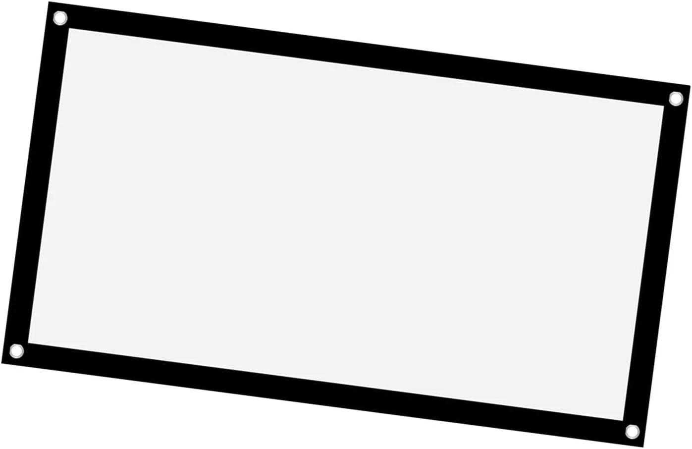 پرده نمایش پروژکتور داخلی، پرده نمایش پروژکتور با پارچه ضخیم و نرم بدون چروک 16:9 سفید برای پروژکتور (Ge2c567nggbe-11)