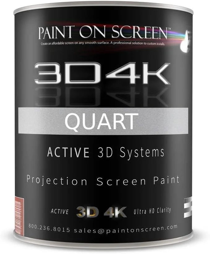 رنگ پرده نمایش پروژکتور 3D4K نقرهای خاکستری روشن با بهره 2.4 - HD 1080P، قابلیت 3D فعال و آماده 4K - کوارت رنگ پرده نمایش پروژکتور 3D4K نقرهای خاکستری روشن با بهره 2.4 - HD 1080P، قابلیت 3D فعال و آماده 4K - کوارت