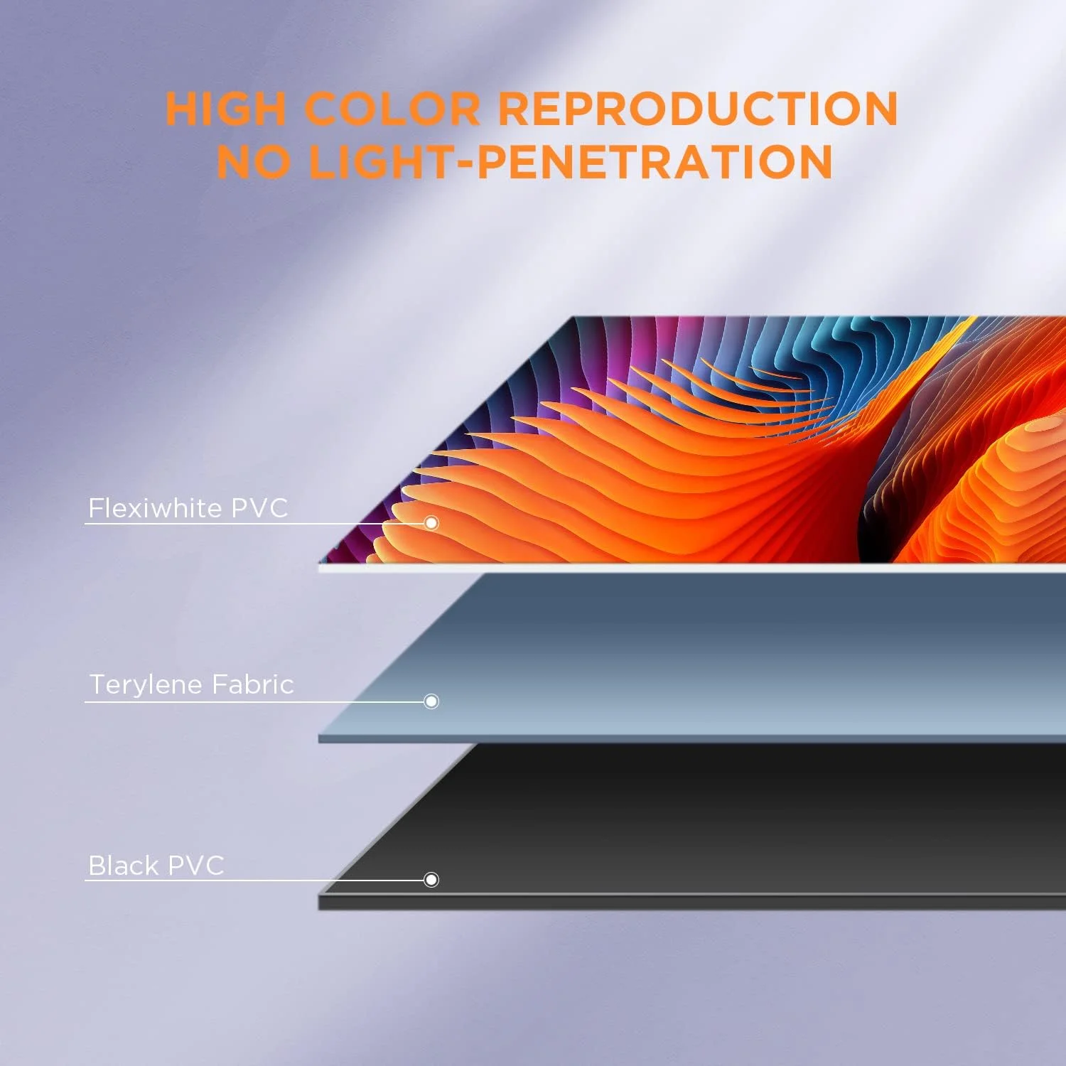 پرده نمایش پروژکتور و پایه، پرده نمایش پروژکتور 16:9 4K HD مناسب فضای باز 105 اینچ، پرده نمایش پروژکتور قابل حمل با پایه، نصب آسان، بدون چروک، پرده نمایش پروژکتور مناسب فضای باز برای حیاط خلوت، کمپینگ، اتاق نشیمن