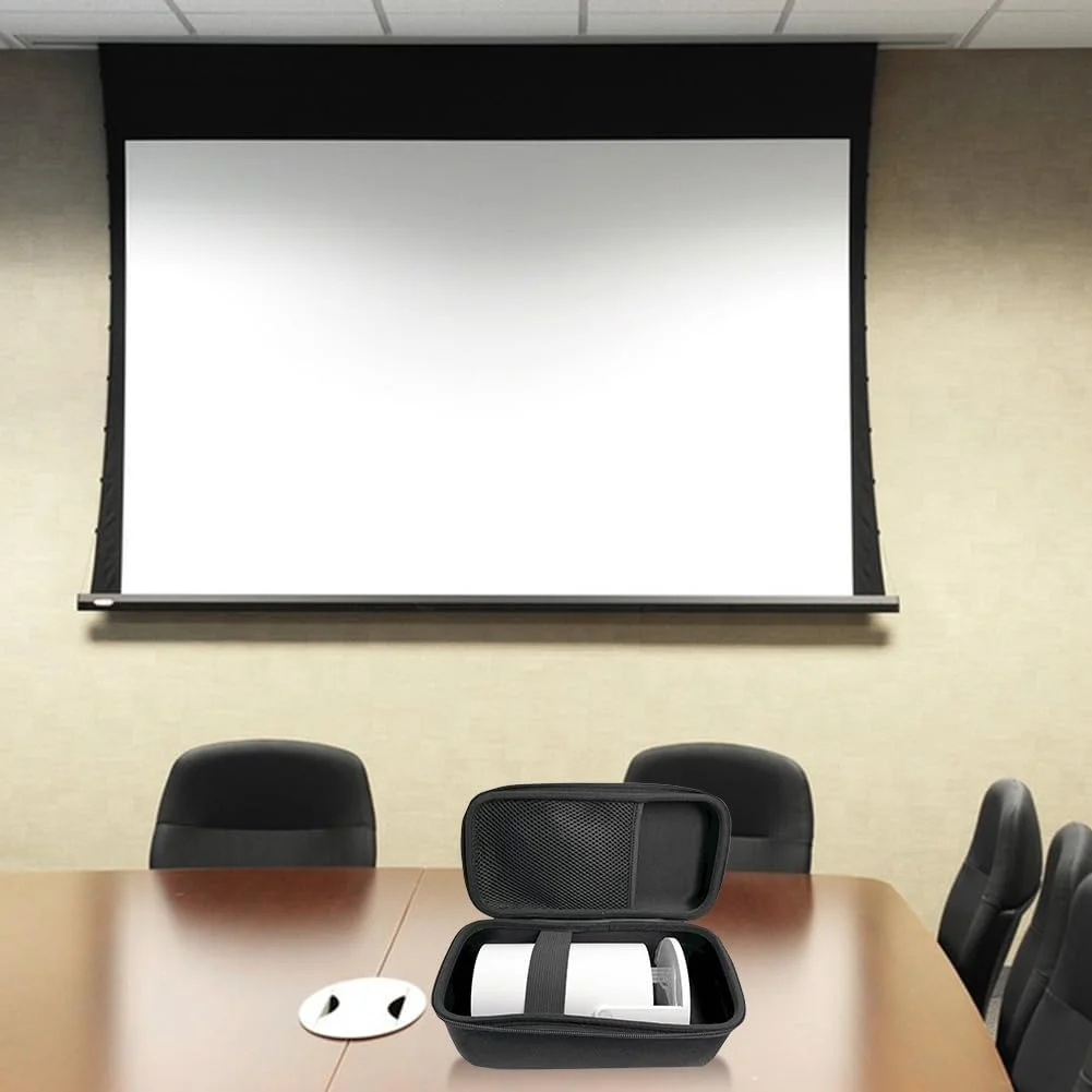 کیف دستی زیپی پروژکتور HY320/HY300، ضد ضربه، ضد آب، محافظ هارد، کیف محافظ مسافرتی پروژکتور HD