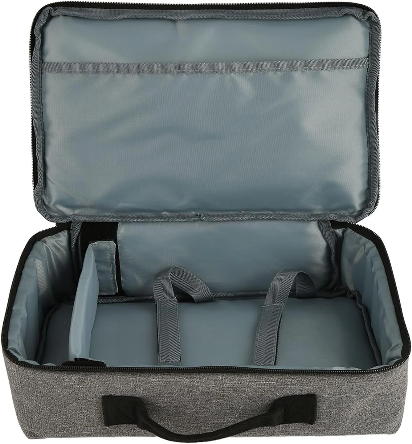 کیف پروژکتور با جیب های ذخیره سازی لوازم جانبی، سازگار با اکثر پروژکتورهای رایج، نایلون سنگین، سایز متوسط