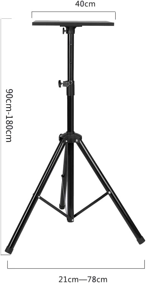 پایه سه پایه پروژکتور تلسکوپی، پایه زمینی تاشو قابل حمل و جهانی برای منزل