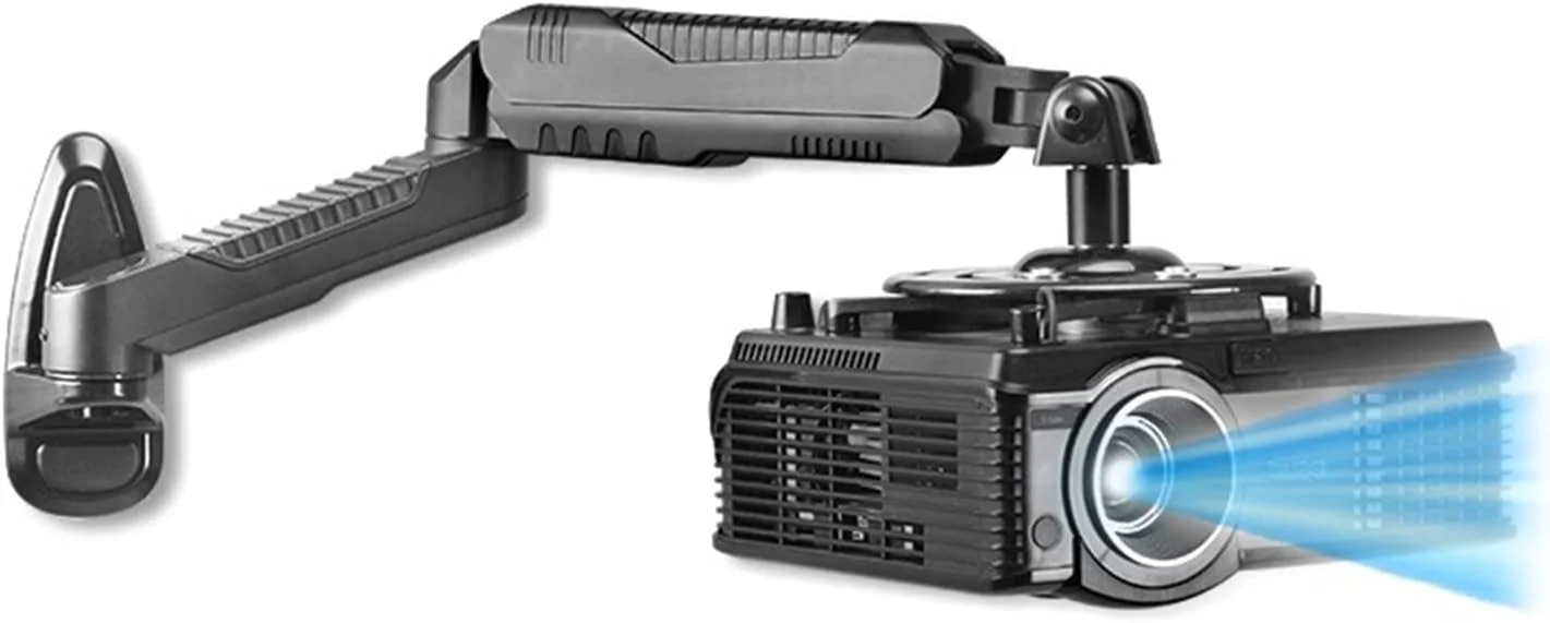 پایه رومیزی پروژکتور، براکت نصب پروژکتور، نگهدارنده پروژکتور، آویز دیواری پروژکتور، آویز پروژکتور تلسکوپی جهانی با قابلیت تنظیم کنار تخت، پایه پروژکتور اداری