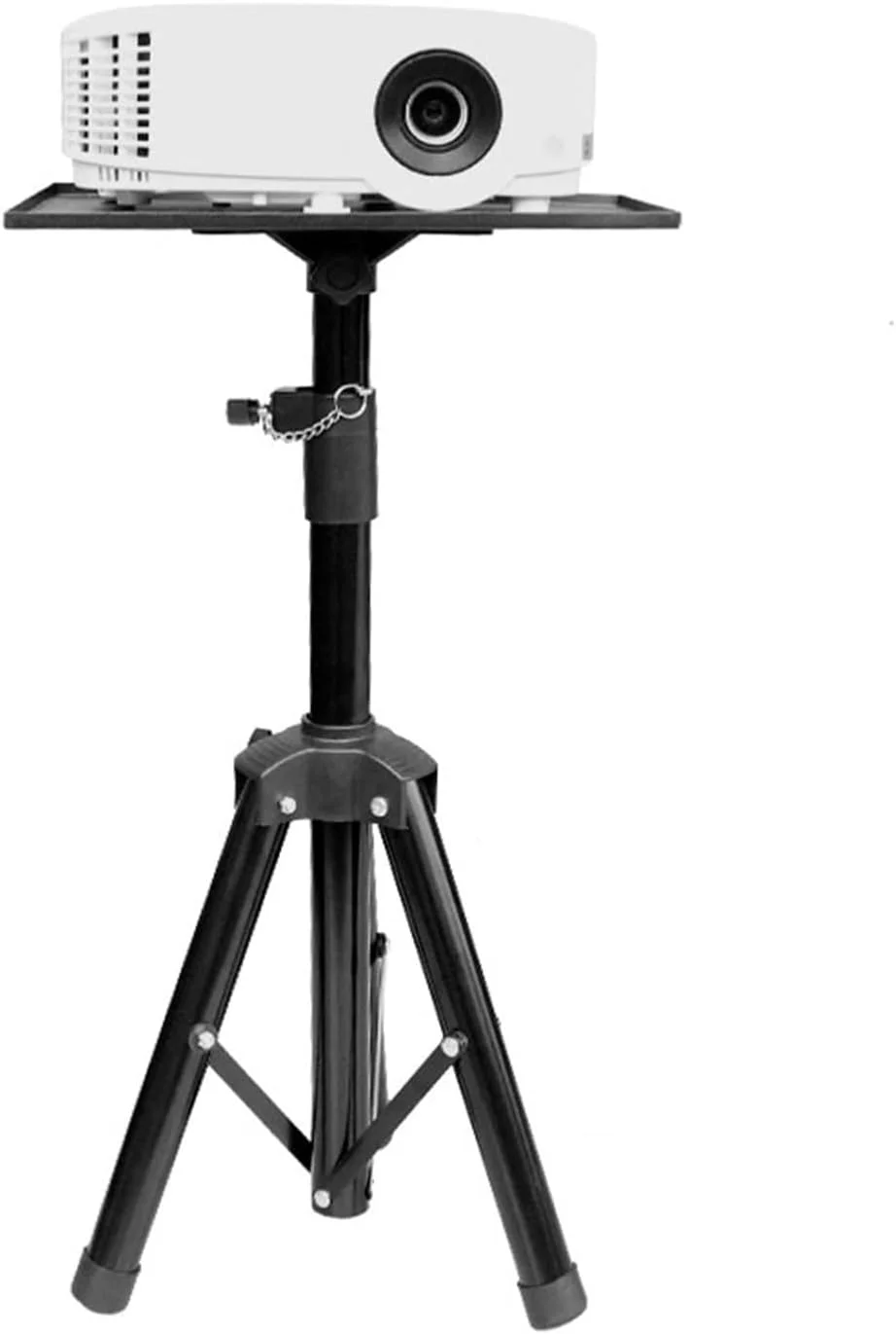 پایه پروژکتور سه پایه، پایه پروژکتور از کف تا سقف، سه پایه سنگین، قفسه پروژکتور مناسب اتاق نشیمن منزل، اتاق کنفرانس، پایه پروژکتور تلسکوپی جهانی P(B)