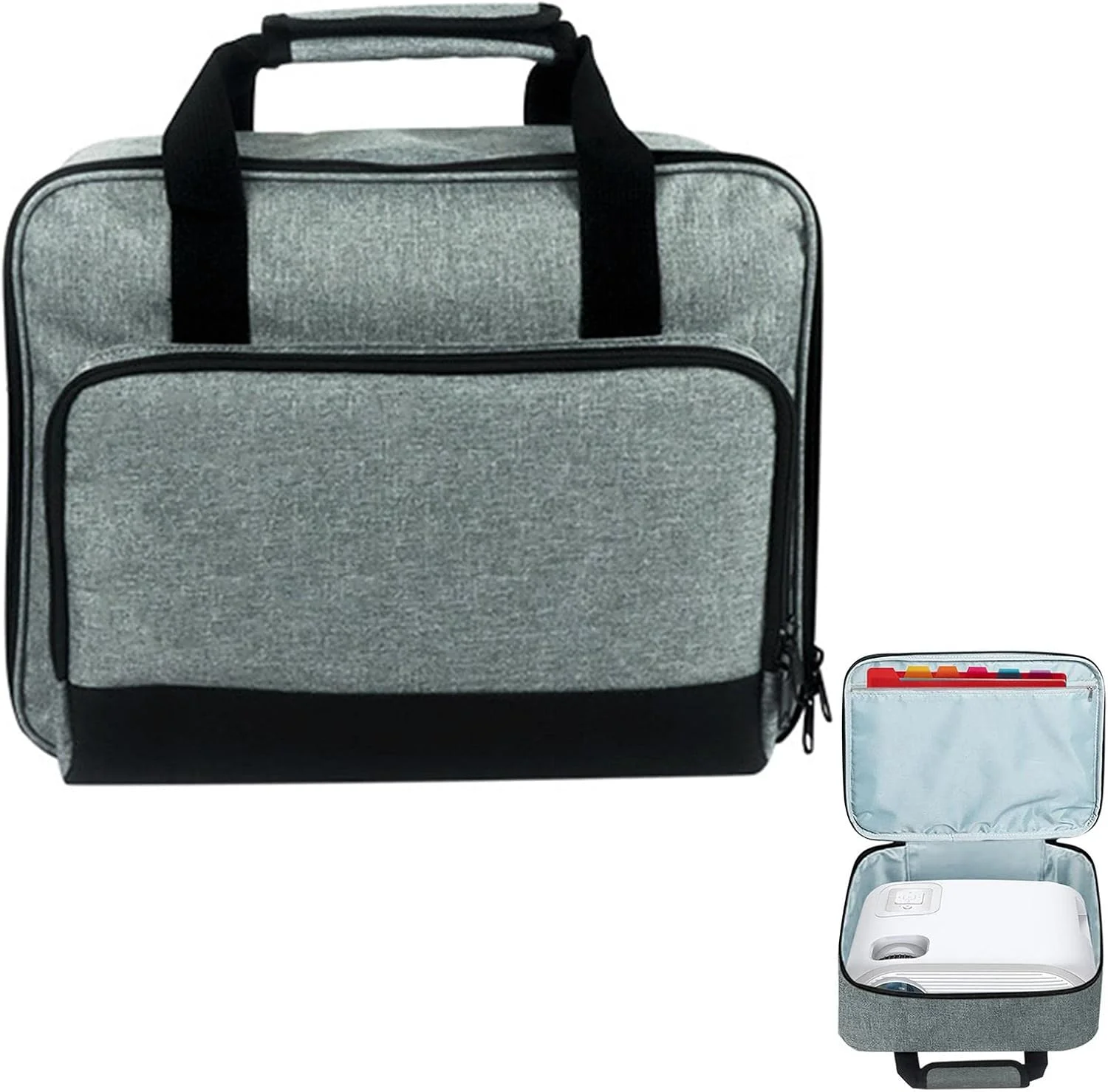 کیف حمل پروژکتور - کیف کوچک قابل حمل - کیف حمل پروژکتور بیرونی با بند شانه ای جداشدنی