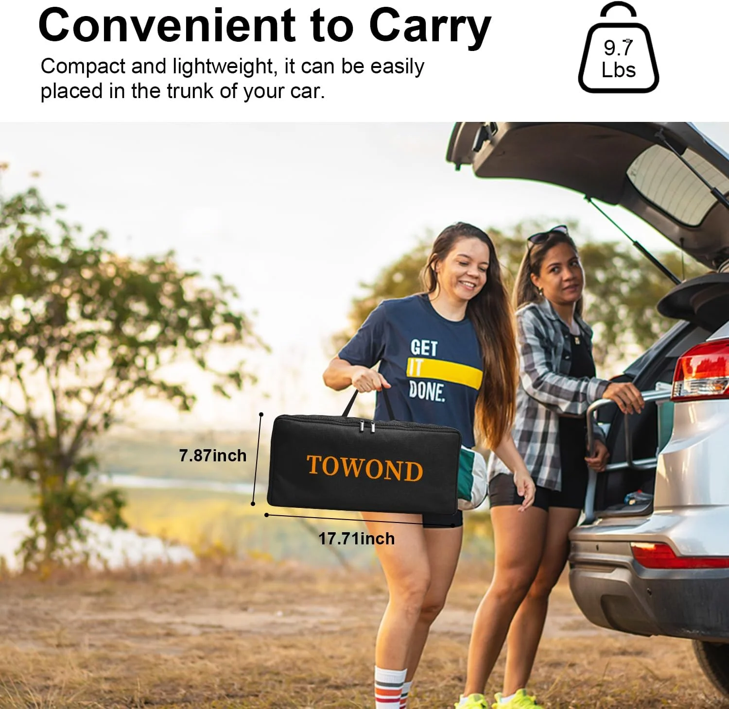 پرده نمایش پروژکتور 120 اینچی تاوند با پایه، پرده نمایش قابل حمل با پس زمینه مشکی، پرده نمایش فیلم بدون چروک 16:9 4K HD با کیف حمل برای شب های فیلم در حیاط خلوت