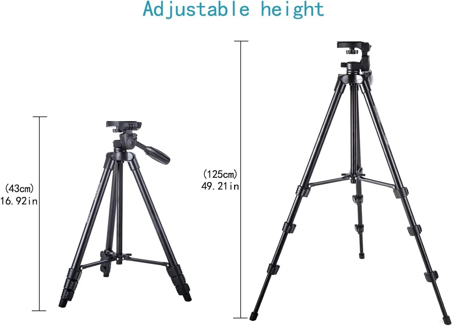 پایه نگهدارنده پروژکتور سه پایه، پایه پروژکتور با قابلیت تنظیم ارتفاع و زاویه، قفسه پروژکتور چند منظوره برای خانه و محل کار با قابلیت تنظیم زاویه