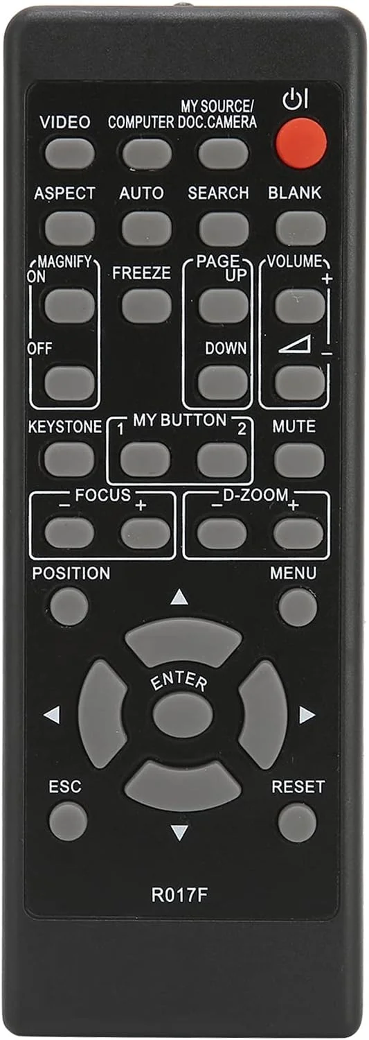 ریموت کنترل پروژکتور هیتاچی، جایگزین ریموت کنترل مناسب برای R017F CP‑X2520 CP‑X253 CP‑X254 CP‑X2511 HCP‑2200X