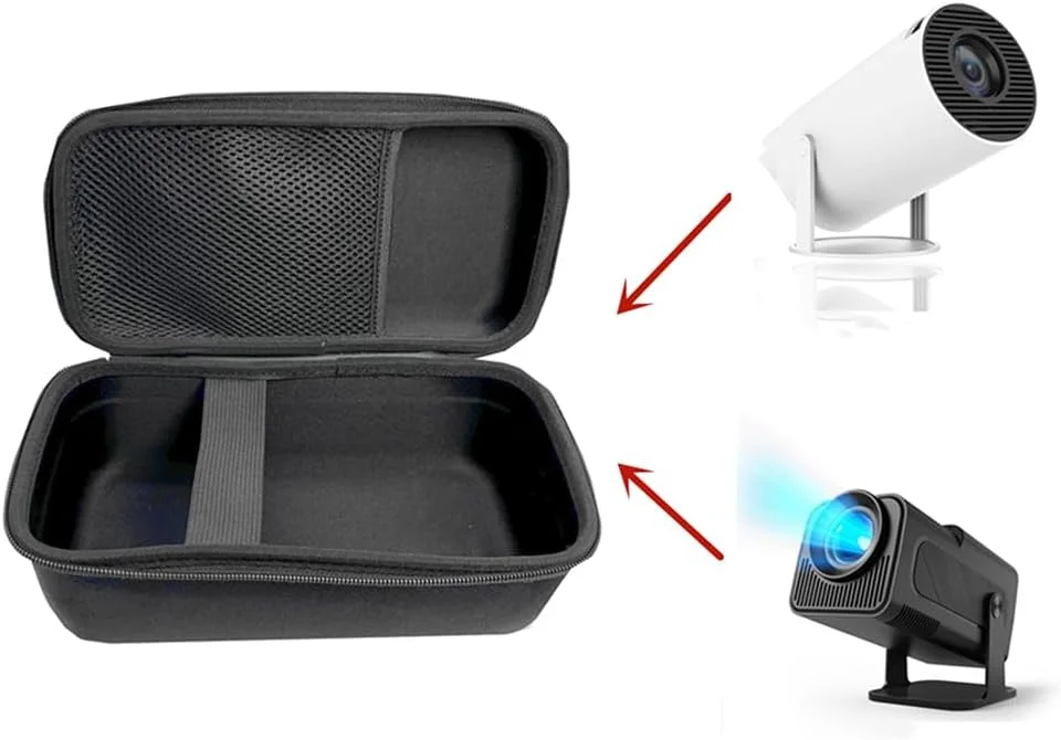 کیف حمل محافظ، ضد آب، کیف نگهداری قابل حمل، ضد ضربه، کیف مسافرتی سخت و ضد گرد و غبار برای پروژکتور HY320/HY300