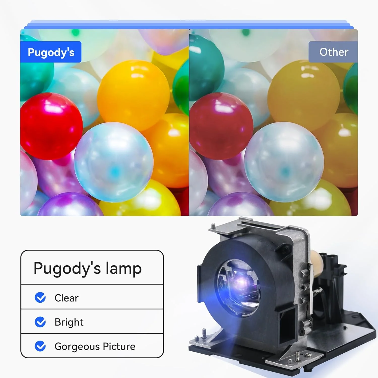 لامپ پروژکتور جایگزین با کیفیت عالی NP39LP 100014157 برای NEC p502hl NP-P502H NP-P502W P502H P502W NEC P502H NEC P502W با محفظه