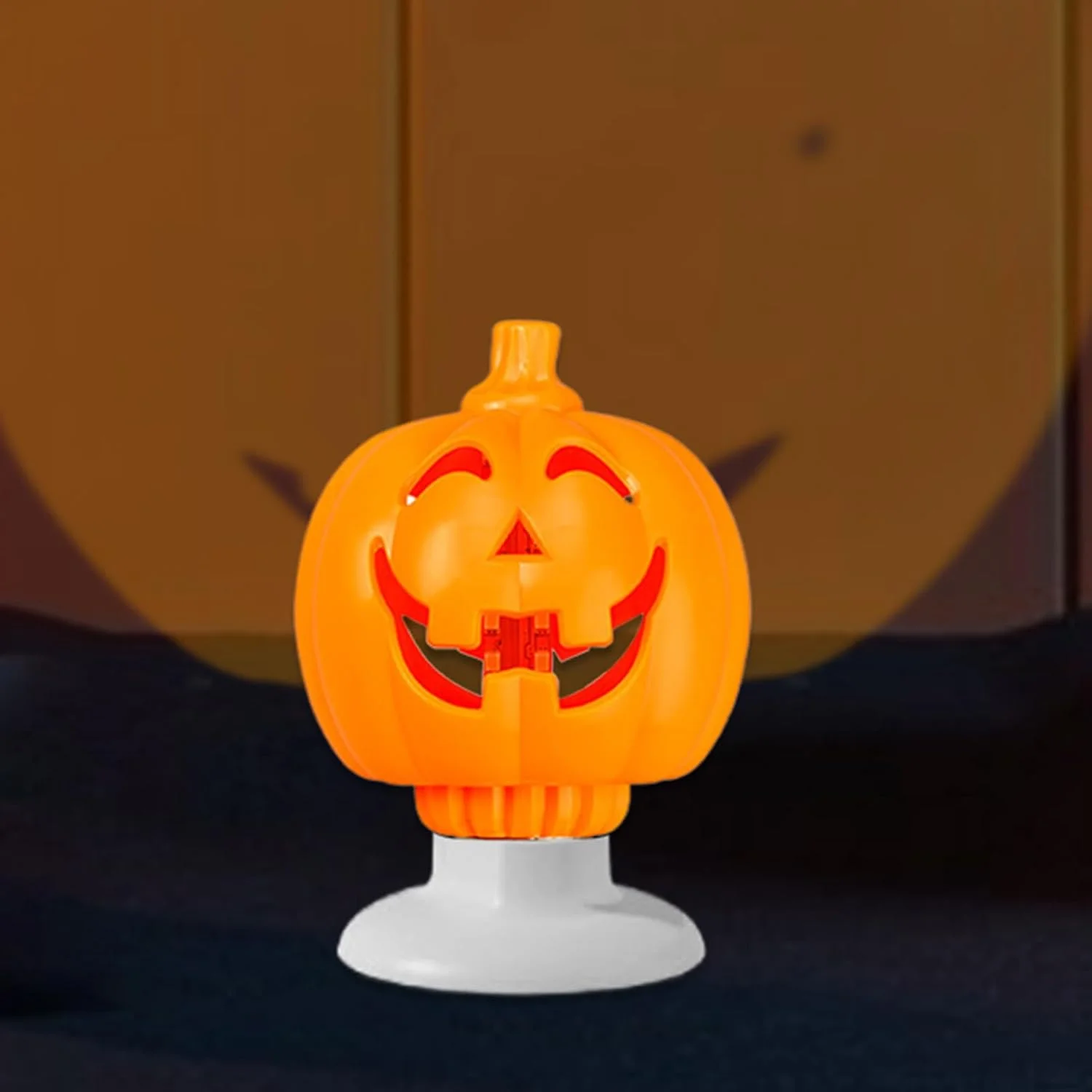 چراغ های کدو تنبل | لامپ پروژکتور کدو تنبل هالووین، پایه پیچی E27، دکور لامپ تعطیلات برای مهمانی های موضوعی داخلی و خارجی، خانه های جن زده، چادرهای کمپینگ، پارک