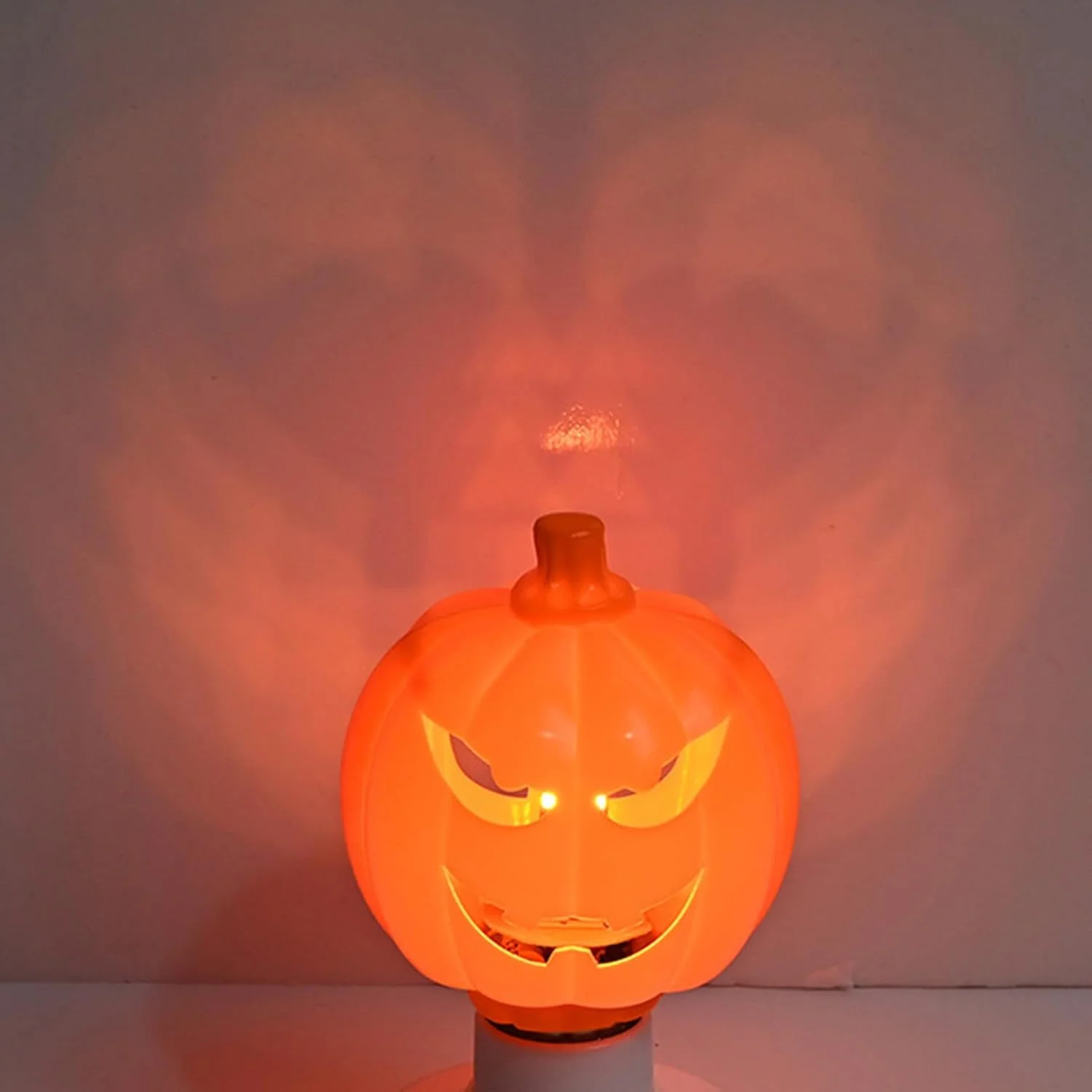 لامپ طرح کدو تنبل، چراغ پروژکتور کدو تنبل هالووین | نورپردازی فصلی تزئینی برای چادرهای کمپینگ، مهمانی های موضوعی، خانه های جن زده، رستوران ها، پارک