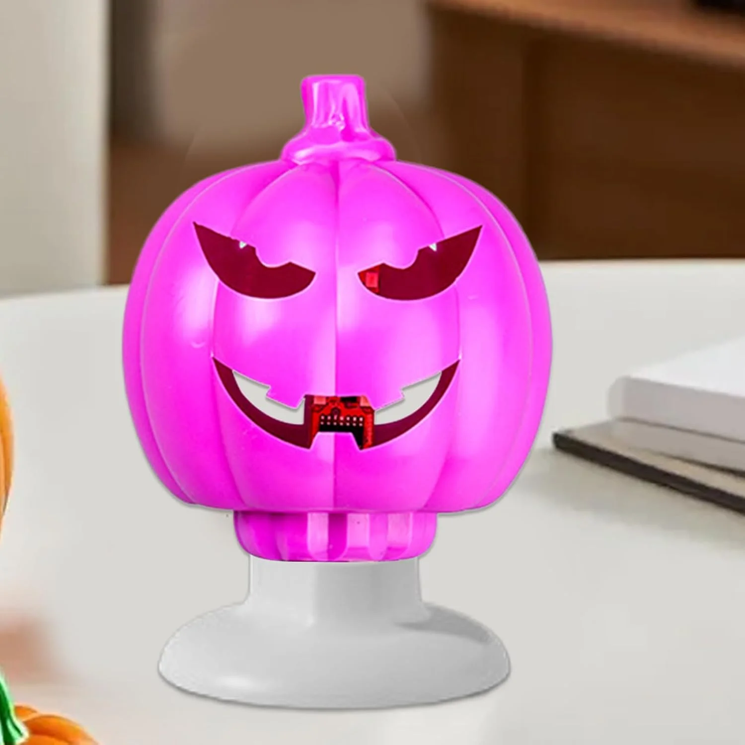 لامپ کدو تنبل، لامپ پروژکتور کدو تنبل هالووین - لامپ تزئینی جشن پایه پیچی E27 برای چادر کمپینگ داخلی و خارجی، رستوران ها، خانه های جن زده، مهمانی های موضوعی، پارک، بار