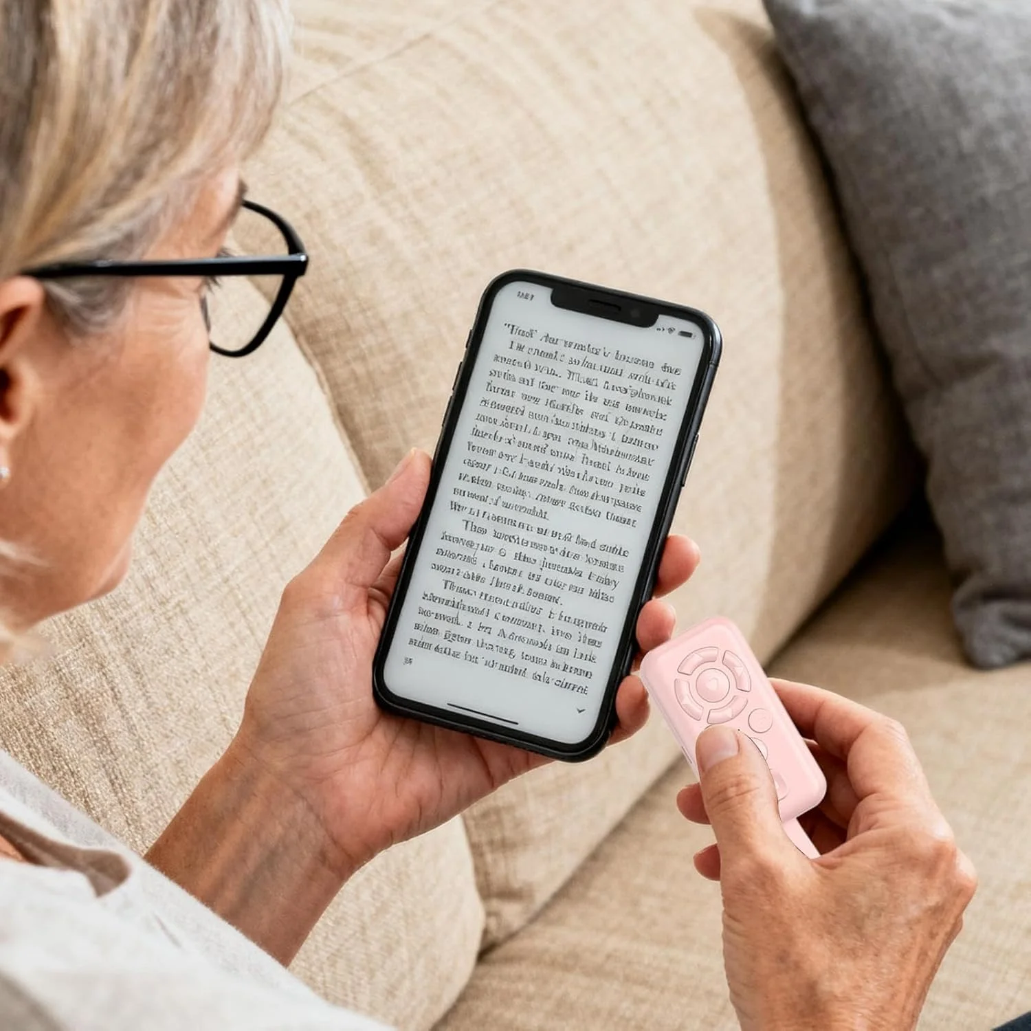 ریموت کنترل بی‌سیم برای گوشی، 9 دکمه قابل شارژ | ریموت لوازم خانگی | برای دوربین گوشی، پروژکتور، ارائه، محل کار، کنفرانس، عکاسی، گاراژ، مدرسه