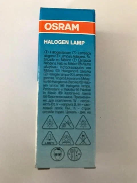 لامپ پروژکتور 24 ولت 150 وات برای پروژکتور اسلاید براون نوومات 515 AF-T