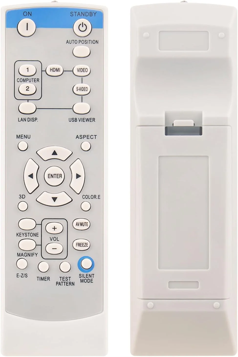 ریموت کنترل جایگزین سازگار با پروژکتورهای میتسوبیشی الکتریک DLP مدل های XD250U-G XD600U-G XD280U-G FD630U-G WD620U-G GS-312 GS-31 XD250U-ST XD280U XD600U XD590U XD700U XD250U FD630U XD700U WD620U ریموت کنترل جایگزین سازگار با پروژکتورهای میتسوبیشی الکتریک DLP مدل های XD250U-G XD600U-G XD280U-G FD630U-G WD620U-G GS-312 GS-31 XD250U-ST XD280U XD600U XD590U XD700U XD250U FD630U XD700U WD620U